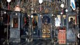  Das Innere des Katholikons zeigt den Reichtum orthodoxer Kirchen.