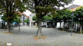 Der Steinhagenplatz ist eine gemütliche Oase vor dem Verlassen der Altstadt.